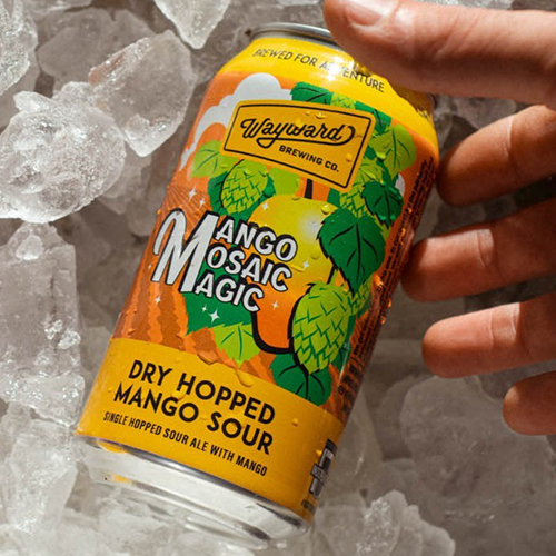 ウェイワードブリューイング / マンゴー モザイク マジック (Dry Hopped Mango Sour) 375ml缶 [Wayward Brewing / Mango Mosaic Magic]