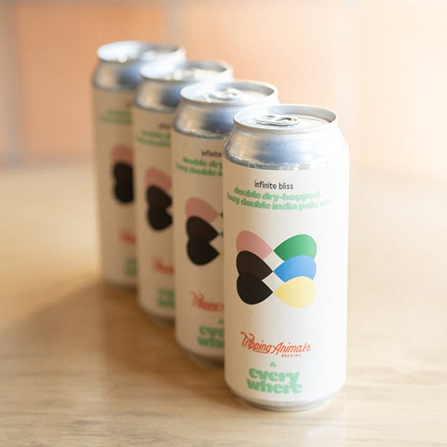 エブリウェア x トリッピングアニマルズ / インフィニット・ブリス (DDH Double Hazy IPA) 473ml缶 [Everywhere x Tripping Animals / Infinite Bliss]