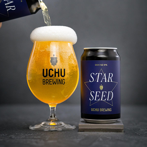 うちゅうブルーイング / スターシード (DDH NZ IPA) 350ml缶 [UCHU BREWING / STARSEED]