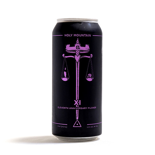 ホーリーマウンテン / XI - 11周年記念ジャーマンピルス 473ml缶 [Holy Mountain Brewing / XI Anniversary Pilsner]