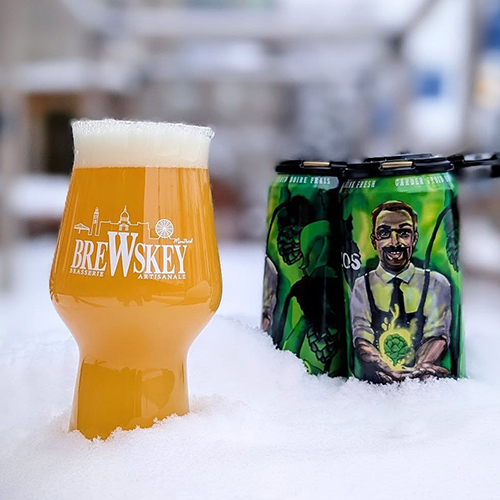 ブリュースキー / トパゾス (Double IPA) 473ml缶 [BreWskey / TOPAZOS]