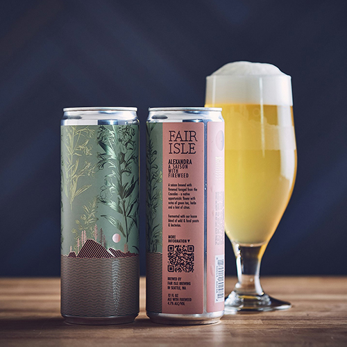 フェアアイル / アレクサンドラ (Saison with Fireweed) 355ml缶 [Fair Isle Brewing / Alexandra]