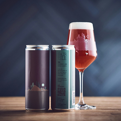 フェアアイル / オオバ (Saison with Cherries and Shiso Leaves) 355ml缶 [Fair Isle Brewing / Oba]