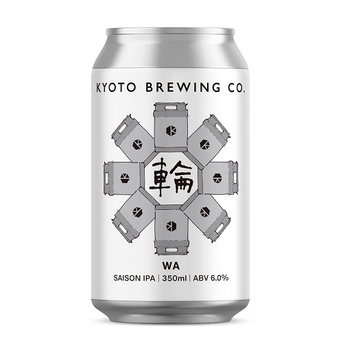 京都醸造 / 輪 350ml缶 [Kyoto Brewing Co. / Wa]