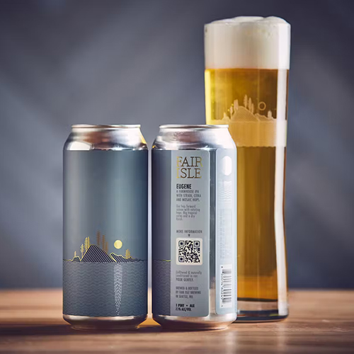 フェアアイル / ユージーン - ストラータ (Dry-Hopped Farmhouse IPA) 473ml缶 [Fair Isle Brewing / Eugene - Strata]