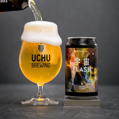 うちゅうブルーイング / 宇宙FLASH (Mosaic IPA) 350ml缶 [UCHU BREWING / 宇宙FLASH]