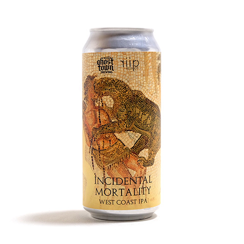 (空輸) ゴーストタウン / インシデンタル・モータリティー (West Coast IPA) 473ml缶 [Ghost Town Brewing / Incidental Mortality]