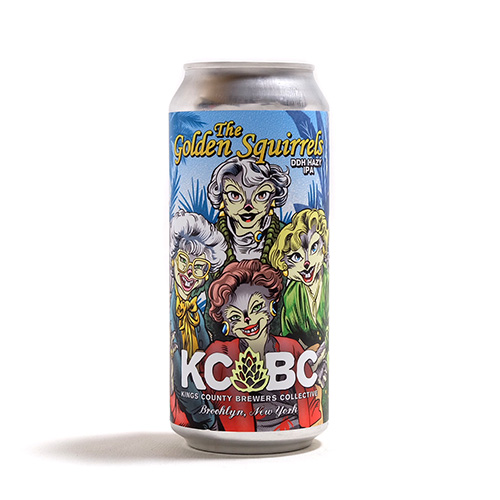 KCBC / ザ・ゴールデン・スクイレルズ (DDH Hazy IPA) 473ml缶 [Kings County Brewers Collective / The Golden Squirrels]
