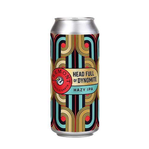 フリモント / ヘッドフルオブダイナマイト v.42 (Hazy IPA) 473ml缶 [Fremont Brewing / Head Full of Dynomite v.42]