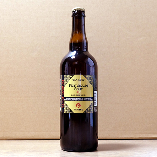 アルヴィンヌ / ファームハウスサワー#5 (Barrel Aged Sour) 750ml瓶 [Alvinne / Farmhouse Sour #5]