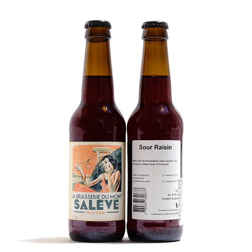 モンサレーヴ / サワーレザン (Grape Ale/Sour) 330ml瓶 [La Brasserie du Mont Salève / Sour Raisin]