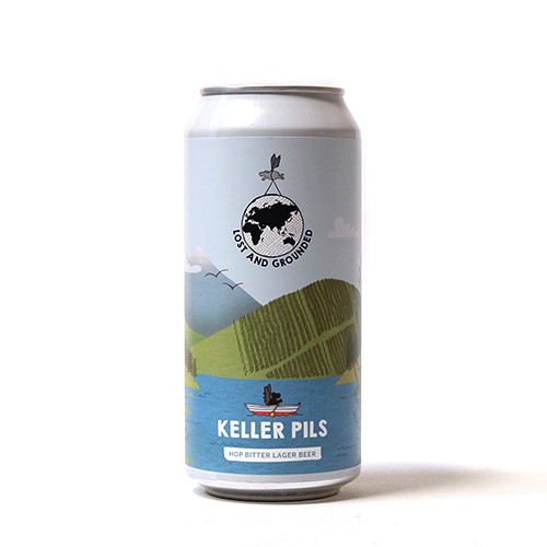ロスト・アンド・グラウンデッド / ケラーピルス (Kellerbier) 440ml缶 [Lost and Grounded / Keller Pils]