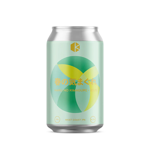 京都醸造 / 春の気まぐれ 2025 (IPA) 350ml缶 [Kyoto Brewing Co. / Haru no kimagure 2025]