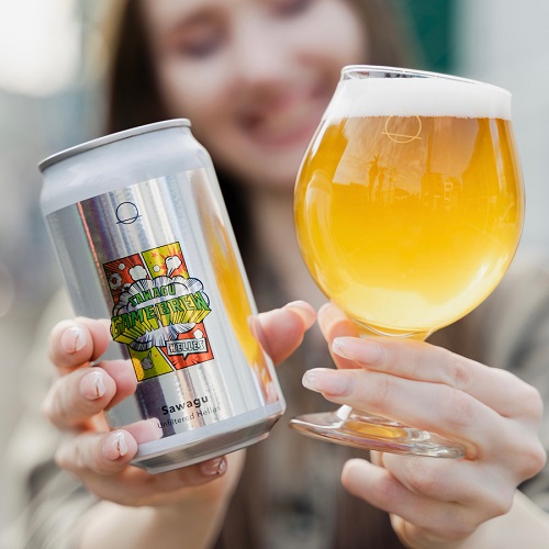 ノボルブルーイング x ゲームブリュー / サワグ (Unfilltered Helles) 350ml缶 [Novoru Brewing x GAME BREW / Sawagu]