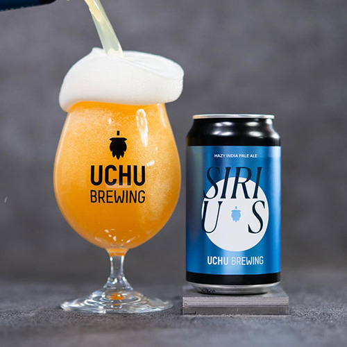 うちゅうブルーイング / シリウス (Hazy IPA) 350ml缶 [UCHU BREWING / SIRIUS]