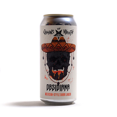 グレインズ・オブ・ラス / オブシディアナ (Dark Mexican Style Lager) 473ml缶 [Grains of Wrath / Obsidiana]