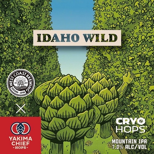 ウエストコーストブルーイング / アイダホワイルド (Mountain IPA) 500ml缶 [West Coast Brewing / Idaho Wild]
