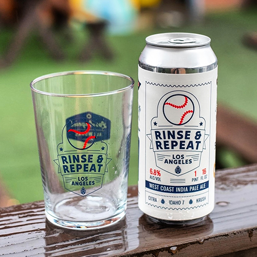 ロサンゼルスエールワークス / リンス＆リピート (West Coast IPA) 473ml缶 [Los Angeles Ale Works / Rinse & Repeat]