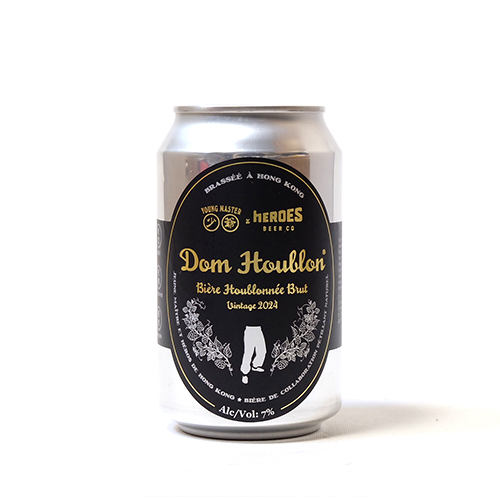 ヤングマスター x ヒーローズ / ドム・ウブロン 2024 (Brut IPA) 330ml缶 [Young Master x Heroes / Dom Houblon 2024]