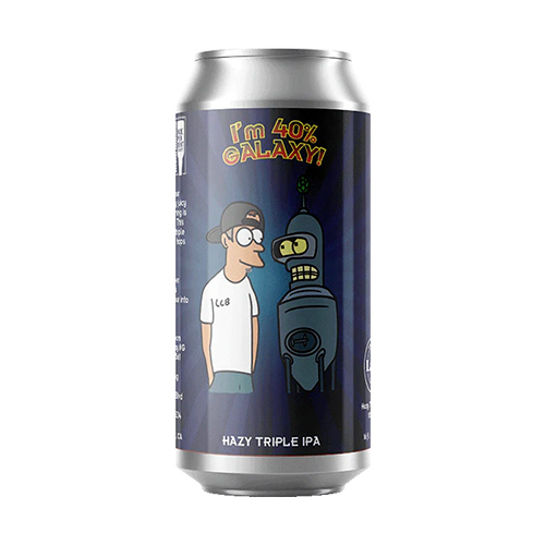 ローカルクラフトビール / アイム・フォーティーパーセント・ギャラクシー (Hazy Triple IPA) 473ml缶 [Local Craft Beer / I’m 40% Galaxy]