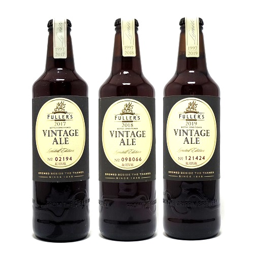 フラーズ ヴィンテージエール 2017-2019 3種飲み比べセット [Fuller's Vintage Ales]