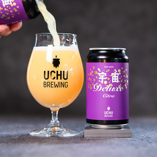うちゅうブルーイング / 宇宙Deluxe Citra (TDH DIPA) 350ml缶 [UCHU BREWING / Uchu Deluxe Citra]