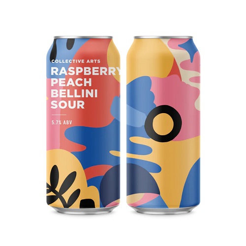 コレクティブアーツ / ラズベリーピーチベリーニサワー (Fruited Sour) 473ml缶 [Collective Arts / Raspberry Peach Bellini Sour]
