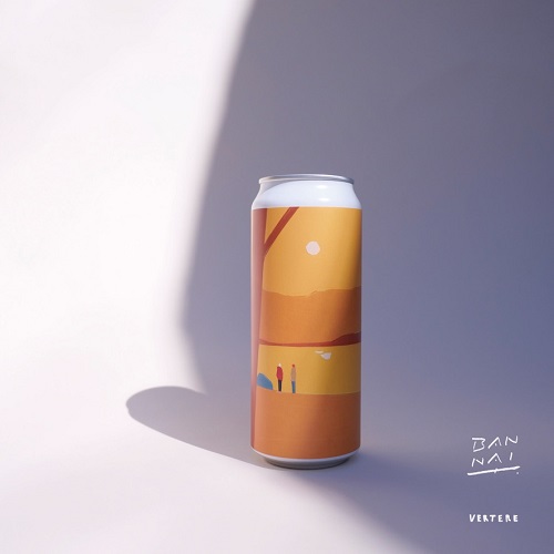 バテレ / アーティストコラボレーション1 (橙色) (Pale Sour Saison) 500ml缶 [VERTERE / Artist Collaboration 1 (Orange)]