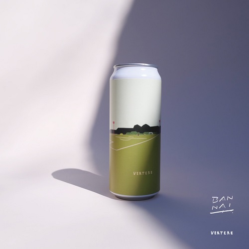 バテレ / パシフローラ (緑) (アーティストコラボレーションバージョン) (Hazy IPA) 500ml缶 [VERTERE / Passiflora (Green) (Artist Collaboration Version)]