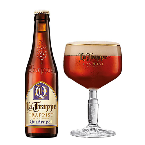 デ・コニングスホーヴェン / ラ・トラップ・クアドルペル 330ml瓶 [De Koningshoeven / La Trappe Quadrupel]