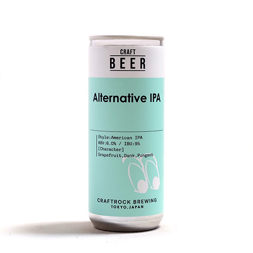 クラフトロック / オルタナティブIPA (West Coast IPA) 250ml缶 [CRAFTROCK BREWING / Alternative IPA]