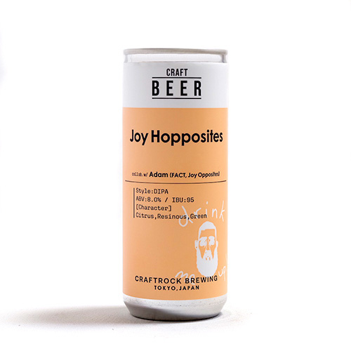 クラフトロック / ジョイ・ホポジッツ (Double IPA) 250ml缶 [CRAFTROCK BREWING / Joy Hopposites]