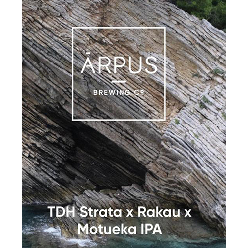 アールプス / ストラタ×ラカウ×モトゥエカTDHIPA (NEIPA) 440ml缶 [Ārpus Brewing / TDH Strata x Rakau x Motueka IPA]