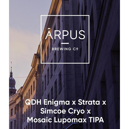 アールプス / エニグマ×ストラタ×シムコー・クライオ×モザイク・ルポマックスQDHTIPA (NETIPA) 440ml缶 [Ārpus Brewing / QDH Enigma x Strata x Simcoe Cryo x Mosaic Lupomax TIPA]