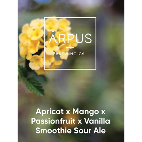 アールプス / アプリコット×マンゴー×パッションフルーツ×バニラ・スムージーサワーエール 440ml缶 [Ārpus Brewing / Apricot x Mango x Passionfruit x Vanilla Smoothie Sour Ale]