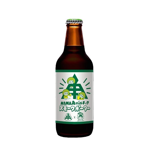 伊勢角屋麦酒 / NAMA角バルチックスモークポーター 330ml瓶 [ISEKADO BREWERY / Nama Kado Baltic Smoke Porter]