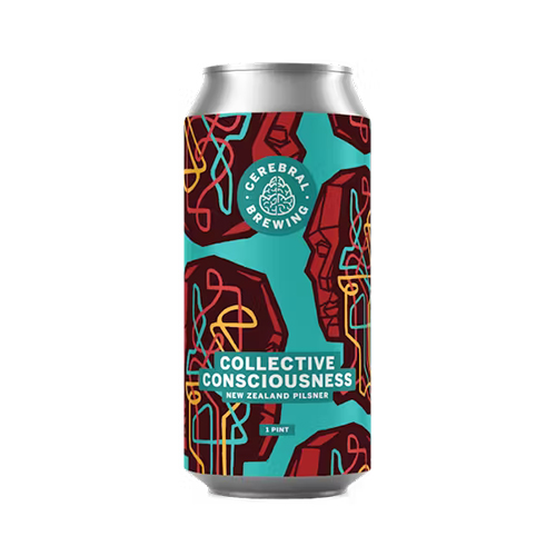 セレブラルブリューイング / コレクティブ・コンシャスネス (NZ Pilsner) 473ml缶 [Cerebral Brewing / Collective Consciousness]