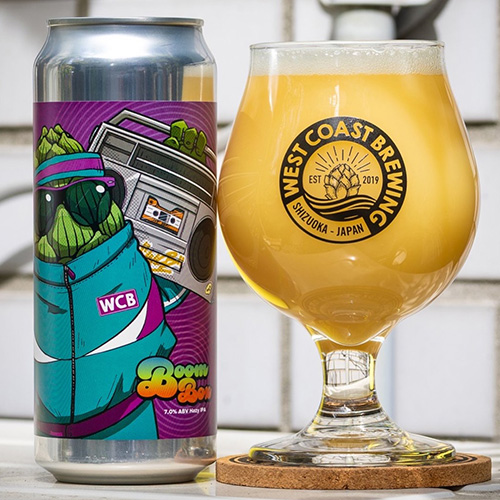 ウエストコーストブルーイング / ブーム・ボックス (Hazy IPA) 510ml缶 [West Coast Brewing / Boom Box]