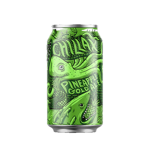 ブートストラップ / チラックス・パイナップルゴールドエール (Golden Ale with Pineapple) 355ml缶 [Bootstrap Brewing Company / Chillax Pineapple Gold Ale]