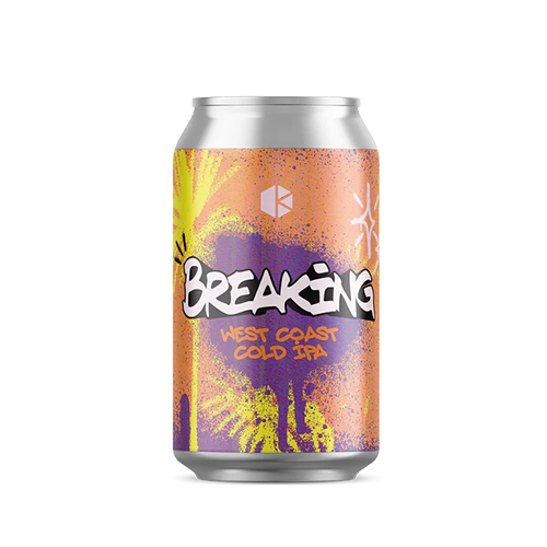 京都醸造 / ブレイキン - West Coast Version (West Coast Cold IPA) 350ml缶 [Kyoto Brewing Co. / BREAKING - WC]