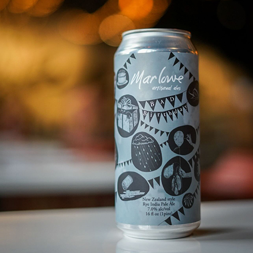マーロウ・アーティザナルエールズ / バッド・バースデー (NZ Style Rye IPA) 473ml缶 [Marlowe Artisanal Ales / Bad Birthday]