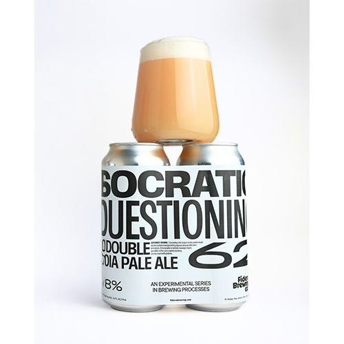 (再入荷) (空輸) ファイデンス / ソクラティック・クエスチョニング62 (Hazy Double IPA) 473ml缶 [Fidens Brewing Co / Socratic Questioning 62]