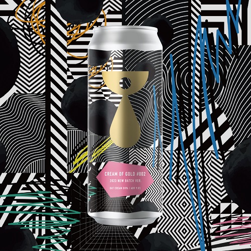 ティーンネイジブルーイング / クリームオブゴールド #002 (Oat Cream DIPA) 500ml缶 [Teenage Brewing / Cream of Gold #002]