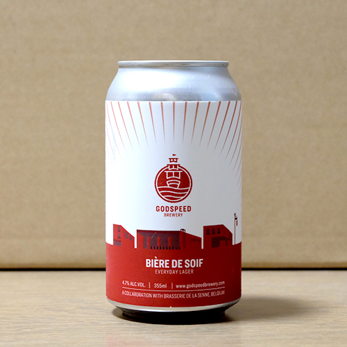 ゴッドスピード / ビエール ド ソワフ (Pale Lager) 355ml缶 [Godspeed / Bi&egrave;re de Soif]