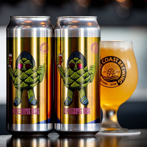 ウエストコーストブルーイング / クリーミーボーイ (Oat Cream Hazy IPA) 500ml缶 [West Coast Brewing / Creami Boi]
