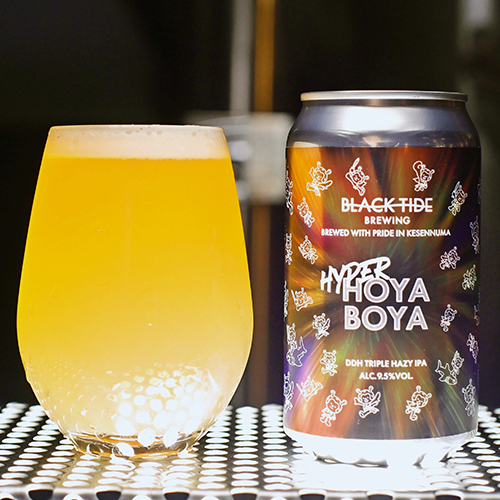 ブラックタイドブリューイング / ハイパーホヤぼーや (DDH Triple Hazy IPA) 370ml缶 [Black Tide Brewing / Hyper Hoya Boya]