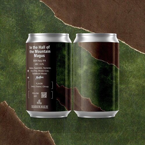 マホウブリュー / イン・ザ・ホール・オブ・ザ・マウンテン・メーガス (DDH Hazy IPA) 340ml缶 [MAHOWBREW / In the Hall of the Mountain Magus]