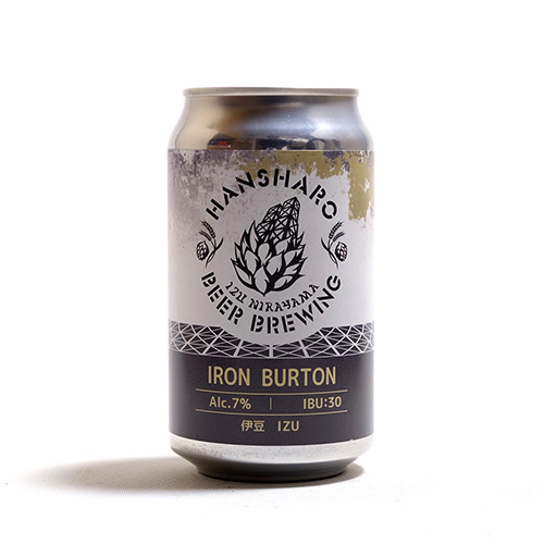 反射炉ビヤ / アイアン・バートン (Nitro Burton Ale) 350ml缶 [Hansharo Beer / IRON BURTON]