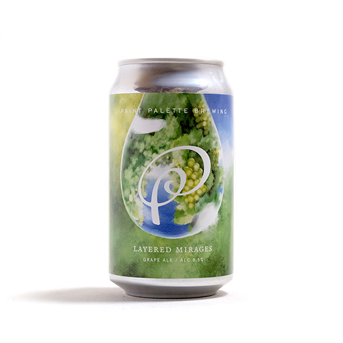 ペイントパレットブリューイング / レイヤード・ミラージュ (Grape Ale) 350ml缶 [PAINT PALETTE BREWING / LAYERED MIRAGES]