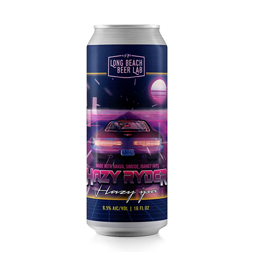 ロングビーチビアラボ / ヘイジーライダー (Hazy IPA) 473ml缶 [Long Beach Beer Lab / Hazy Ryder]